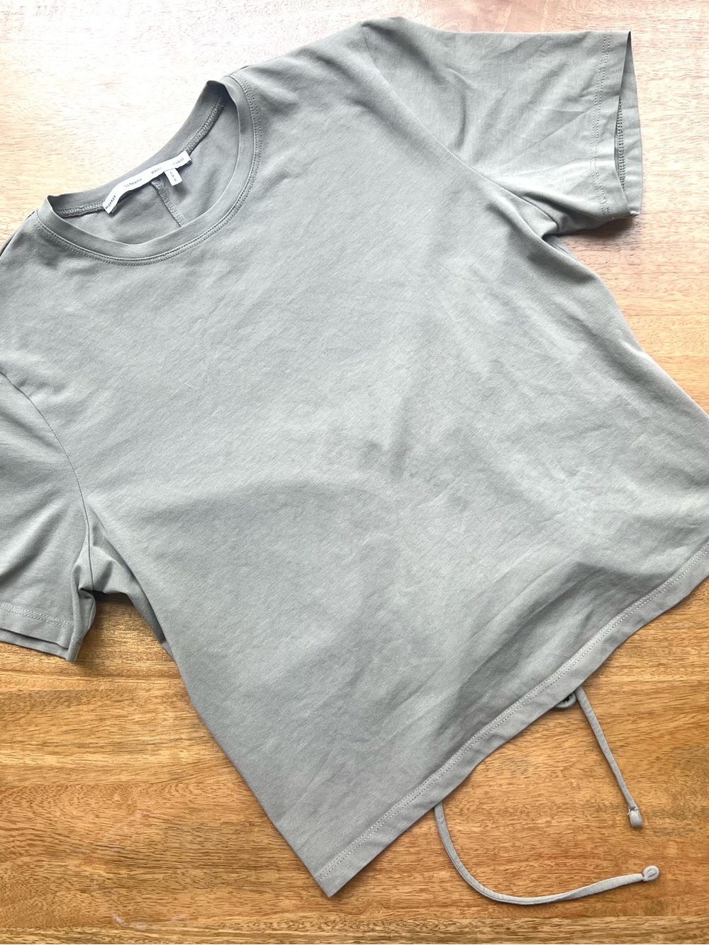 Proenza Schouler White Label Open Back Tee